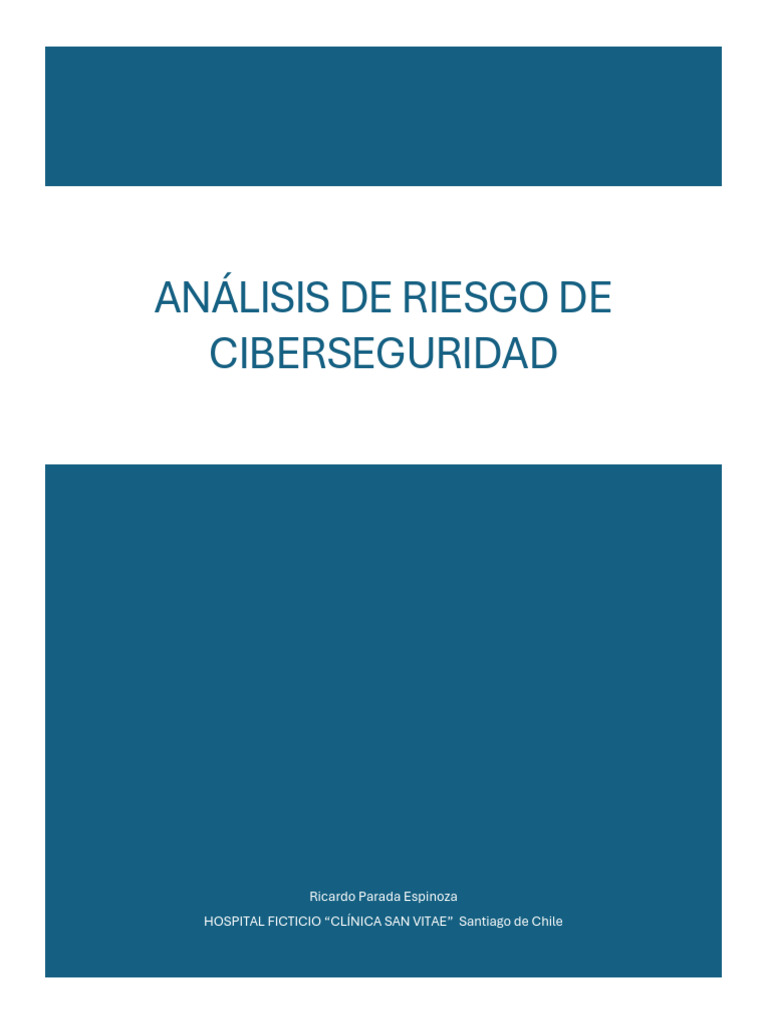 Análisis de Riesgos BYOD en Clínica San Vitae | PDF | La seguridad ...