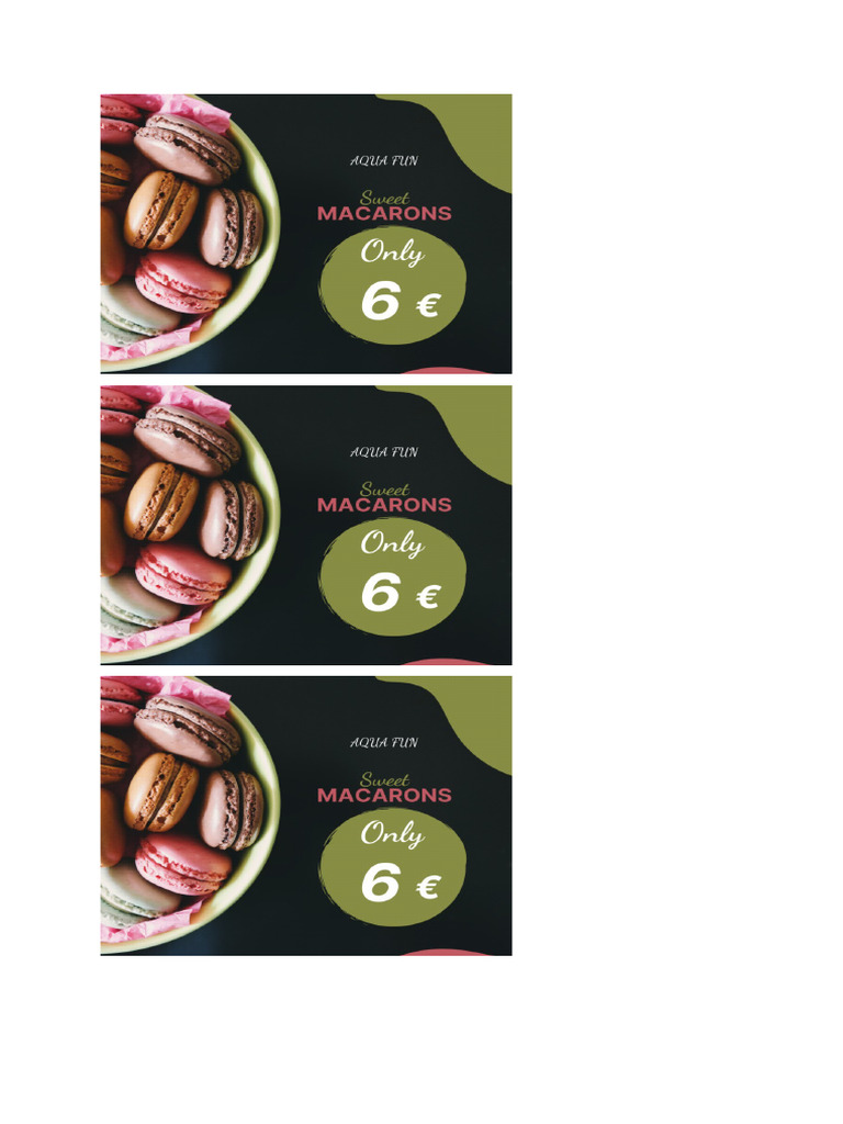 Macarron | PDF