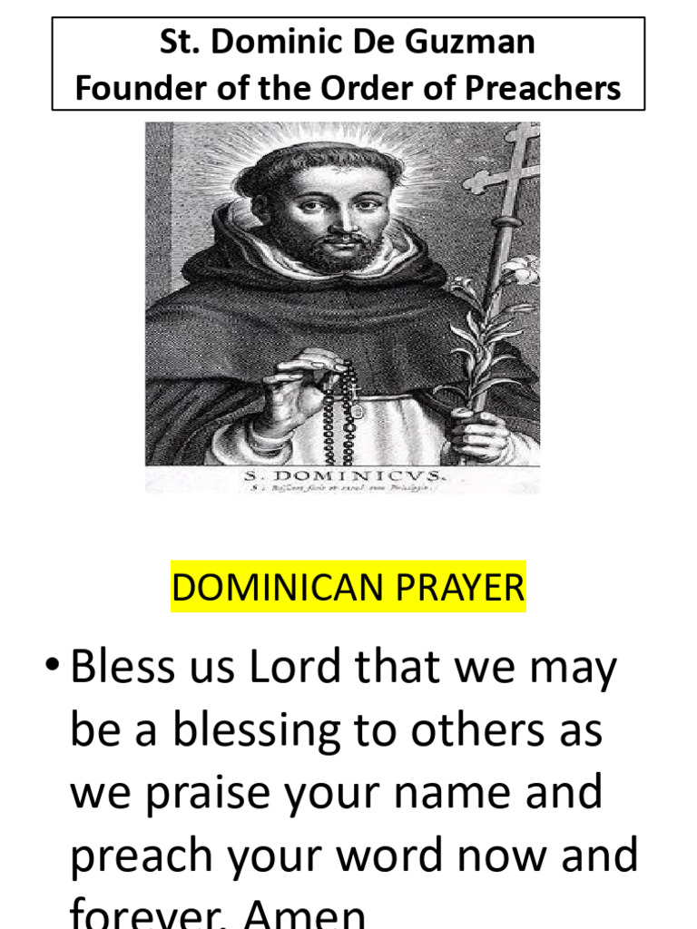 St. Dominic De Guzman: A Life of Prayer | PDF | Dominican Order | Catharism