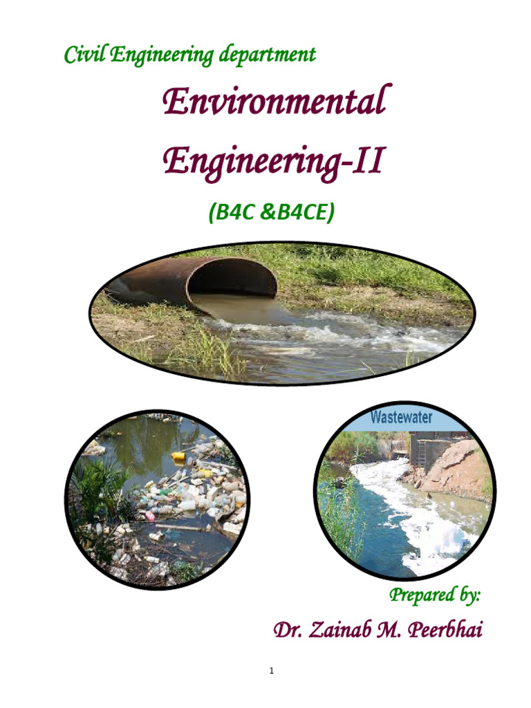 Environmental Engineering II Overview | PDF | Sanitary Sewer | Sewage