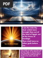 KJV Ten Commandments in Order | PDF | Ten Commandments | Bible Content