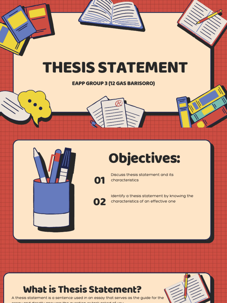 Group 3 Eapp 12 Gas Barisoro Outlining and Thesis Statement | PDF ...