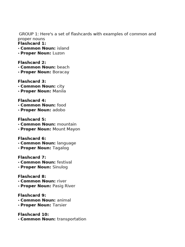 Group 1 Flashcards | PDF