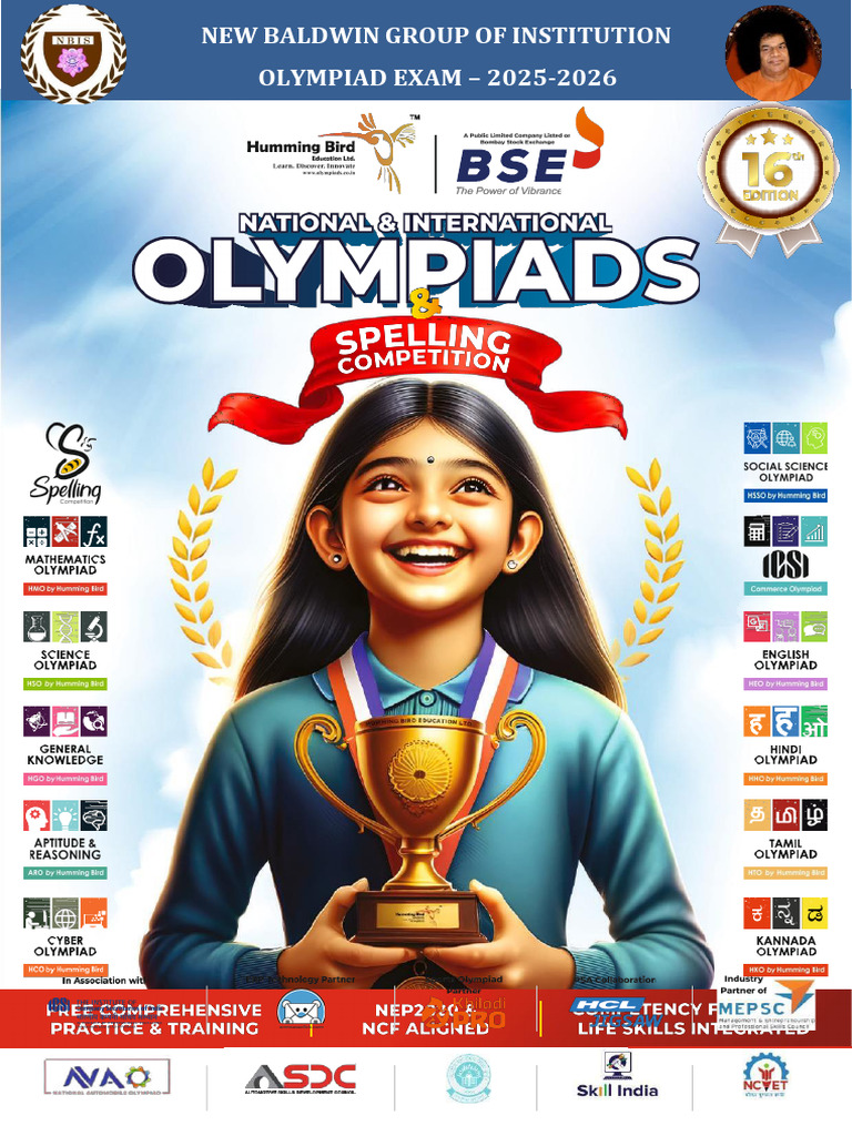 Olympiad Exam Details 2025-2026 | PDF