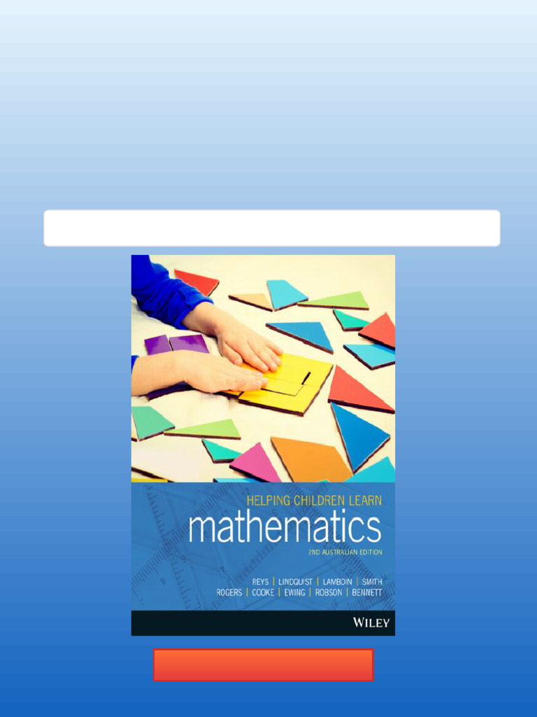 Helping Children Learn Mathematics 2nd Edition PDF Download | PDF ...
