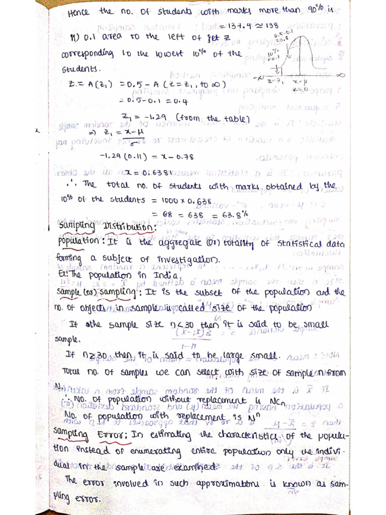 Sampling Disttributions & Estimation Theory | PDF