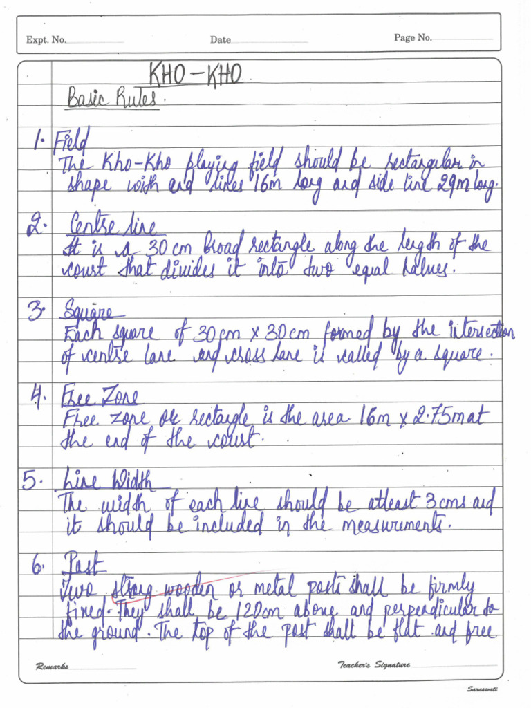 Kho Kho | PDF