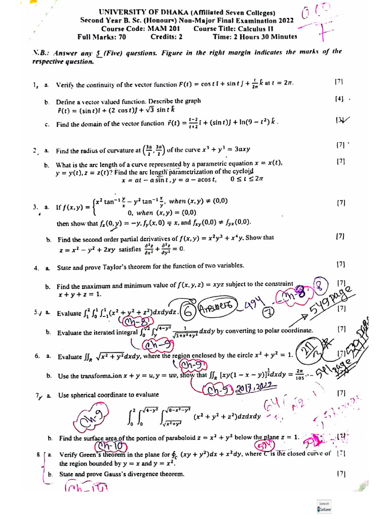 Calculus II | PDF