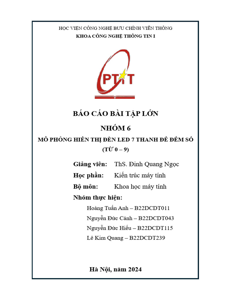 BTL KTMT | PDF