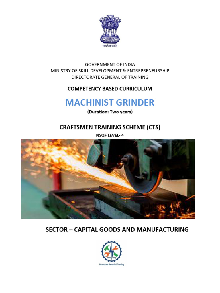 Machinist Grinder | PDF | Grinding (Abrasive Cutting) | Abrasive
