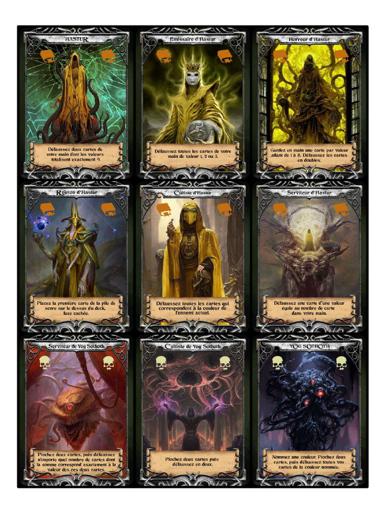 Fief Version Lovecraft Les Mondes Des Grands Anciens | PDF