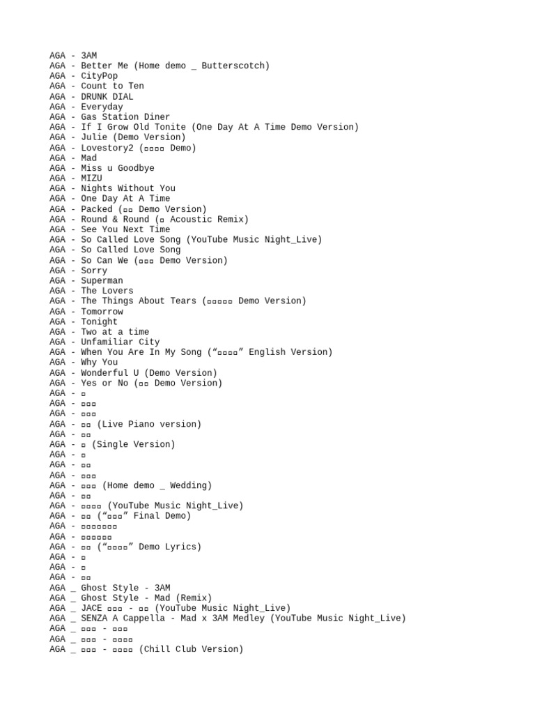 40位著名粤语歌歌手的粤语作品名单| PDF