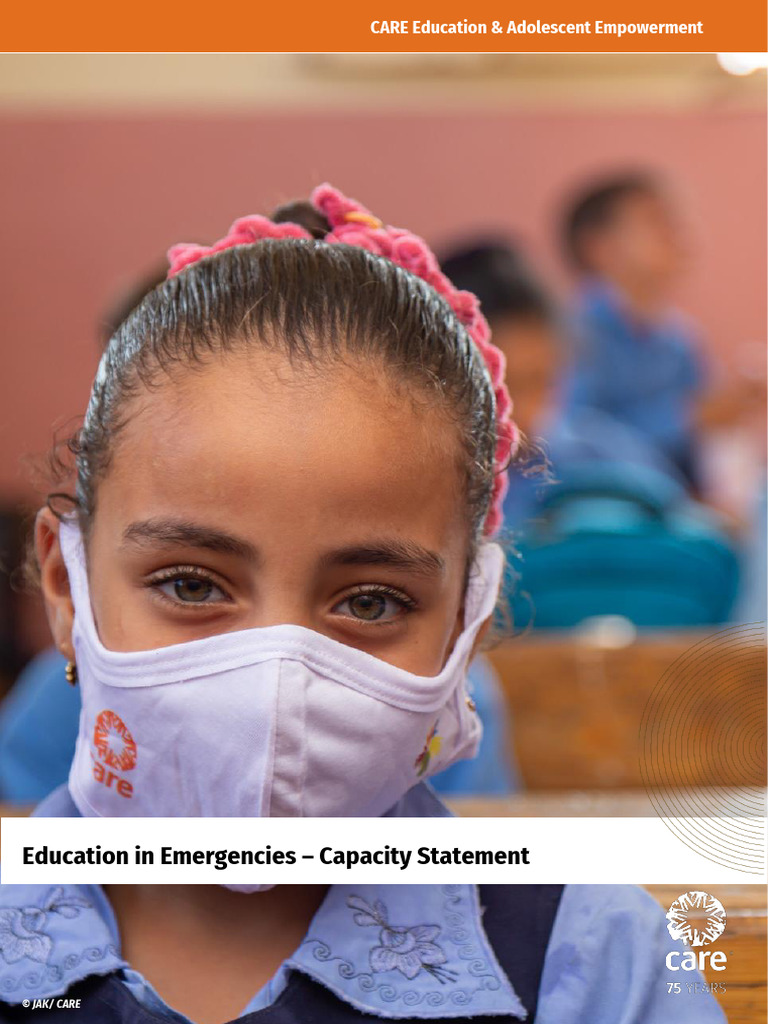 Education in Emergencies | PDF | Wash | Psychological Resilience