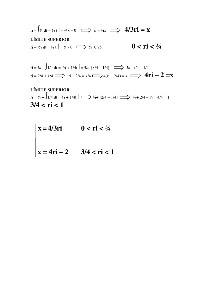Integral Calculations and Limits | PDF | Teaching Methods & Materials