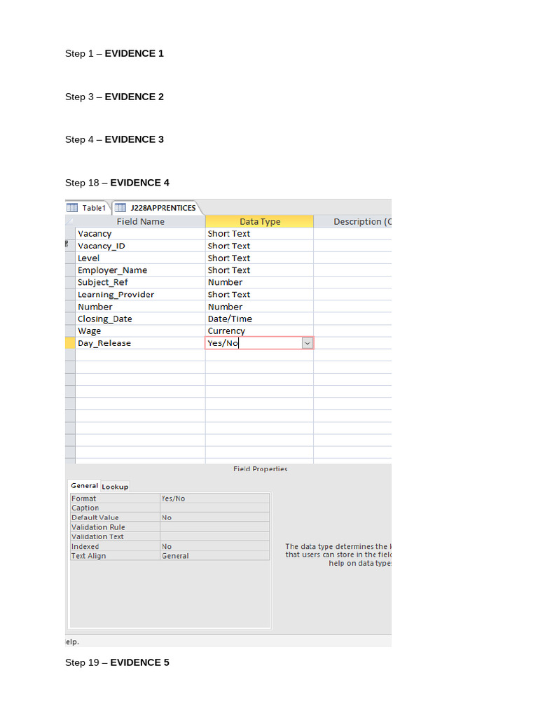 Comprehensive Evidence Steps Guide | PDF