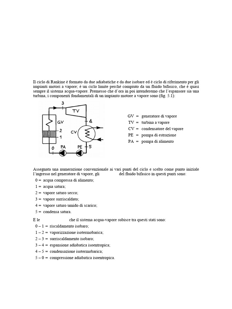 Il Ciclo Di Rankine | PDF