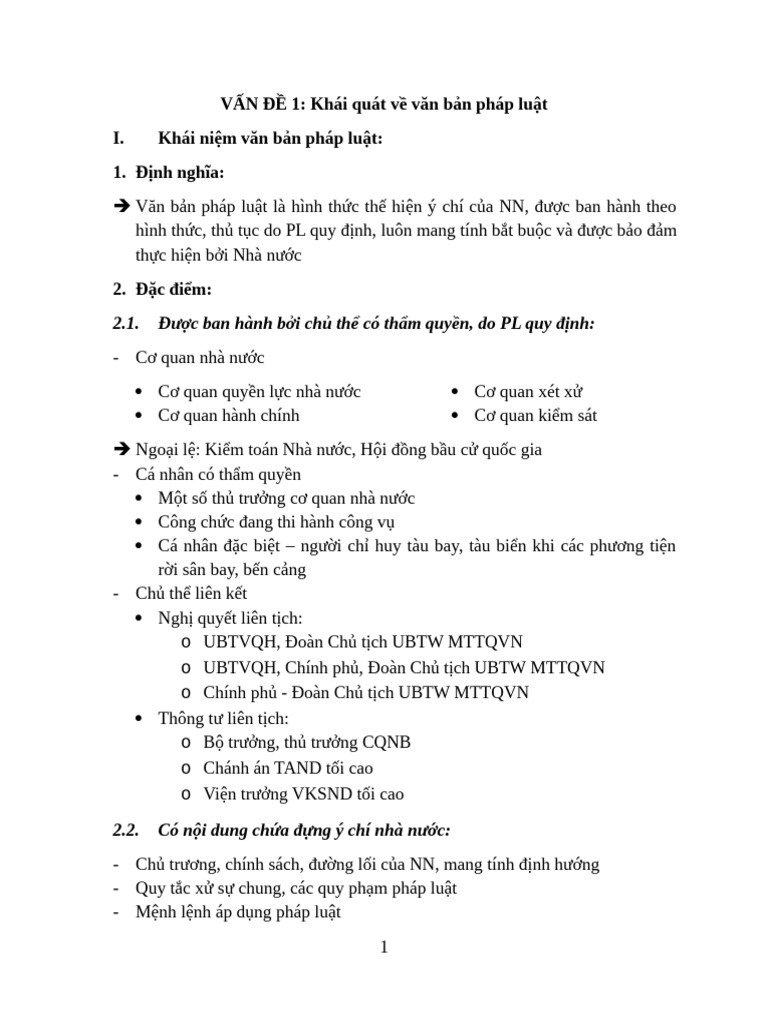 Xây D NG VBPL | PDF