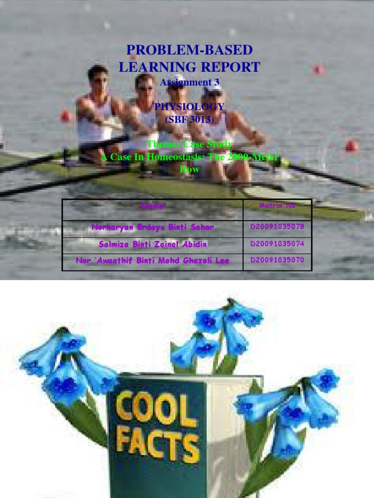 Problem-Based Learning Report | PDF | Muscle | Respiratory System