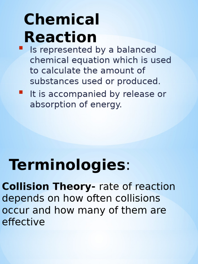 Understanding Chemical Reactions and Rates | PDF