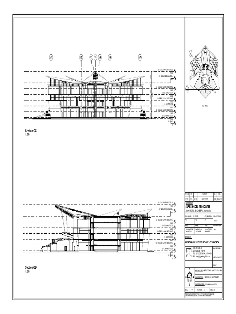 Adg S4 As 002 Section CC',DD' | PDF