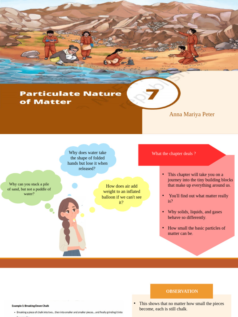 Particulate States of Matter | PDF | Solid | Matter