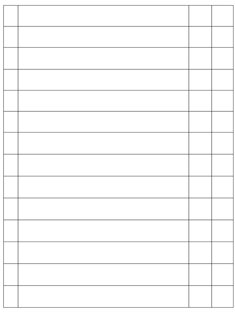 Check List 14 Pages | PDF