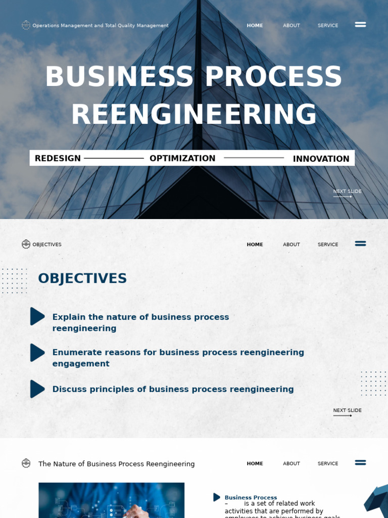 Business Process Reengineering Guide | PDF | Business Process | Business