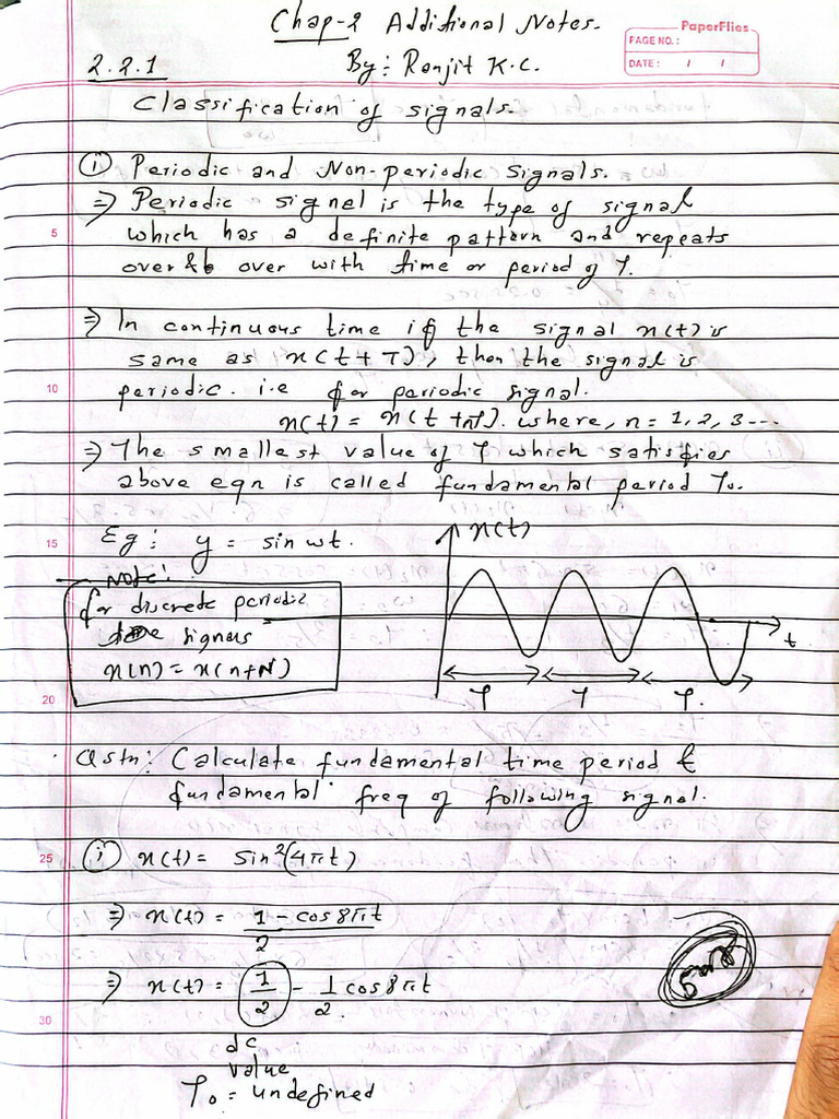 3.Ch-2 Signals - 1 | PDF
