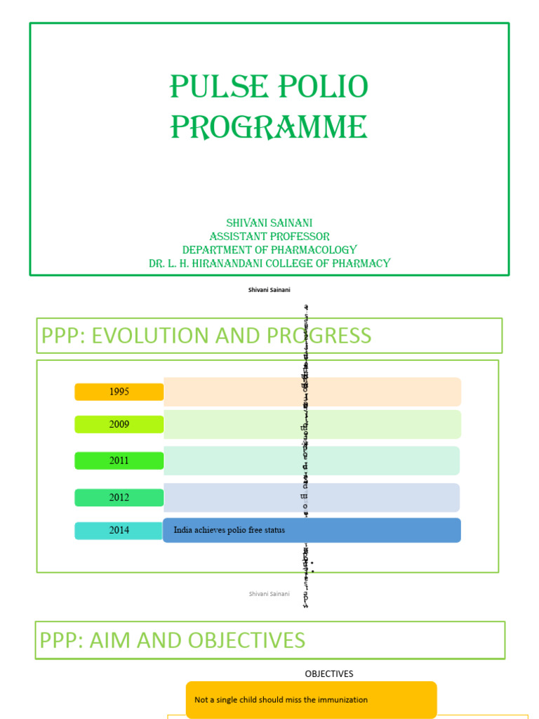 Pulse Polio Programme Overview | PDF | Vaccination | Biotechnology
