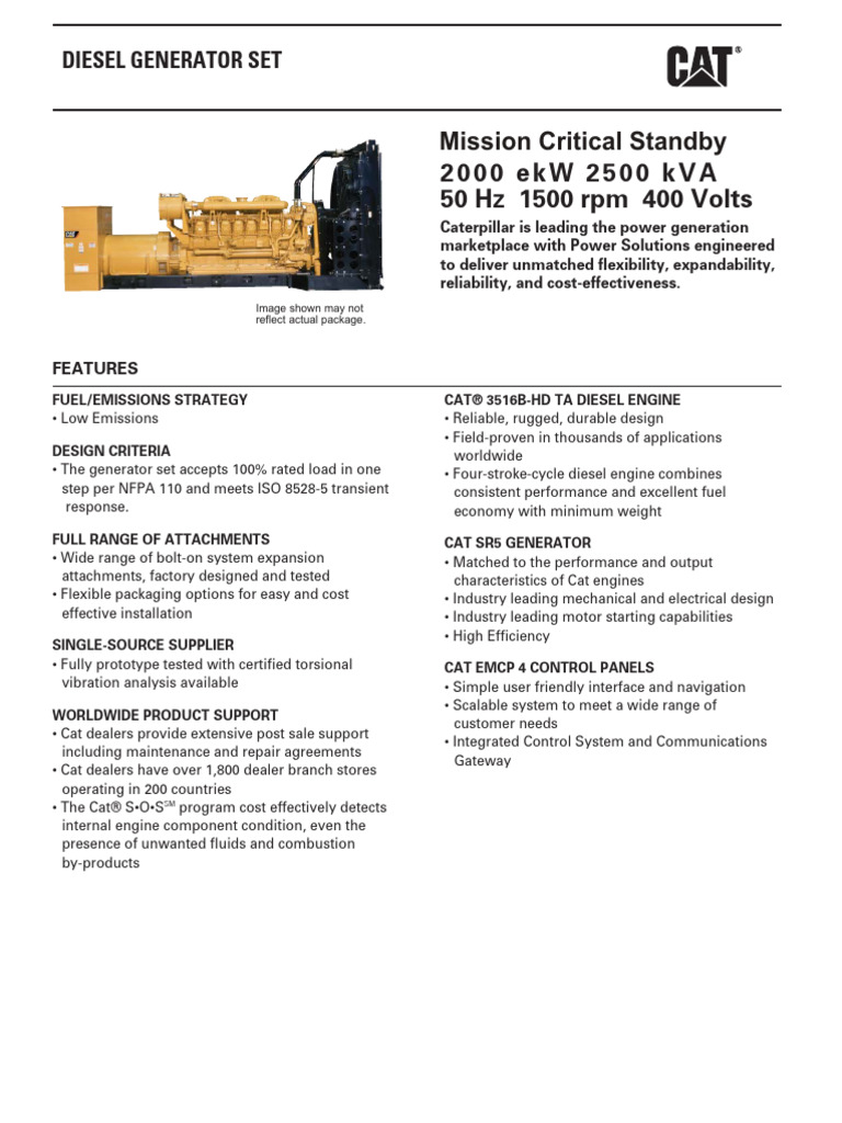Caterpilla Pdf Engines Diesel Engine 