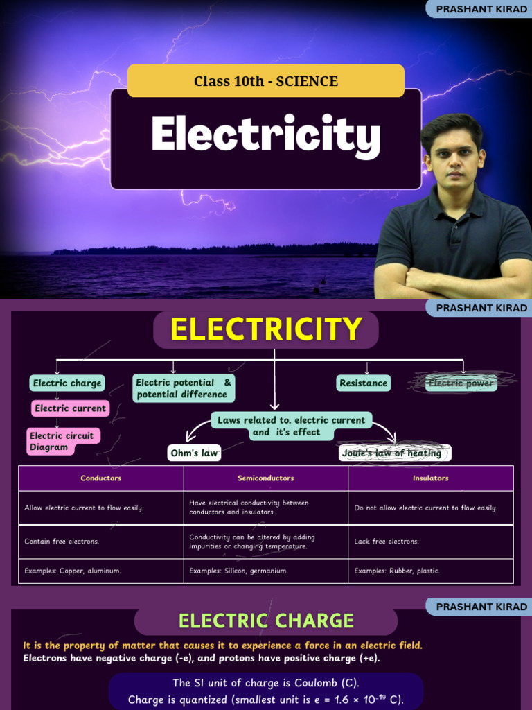 Electricity (Prashant Kirad) | PDF | Series And Parallel Circuits ...