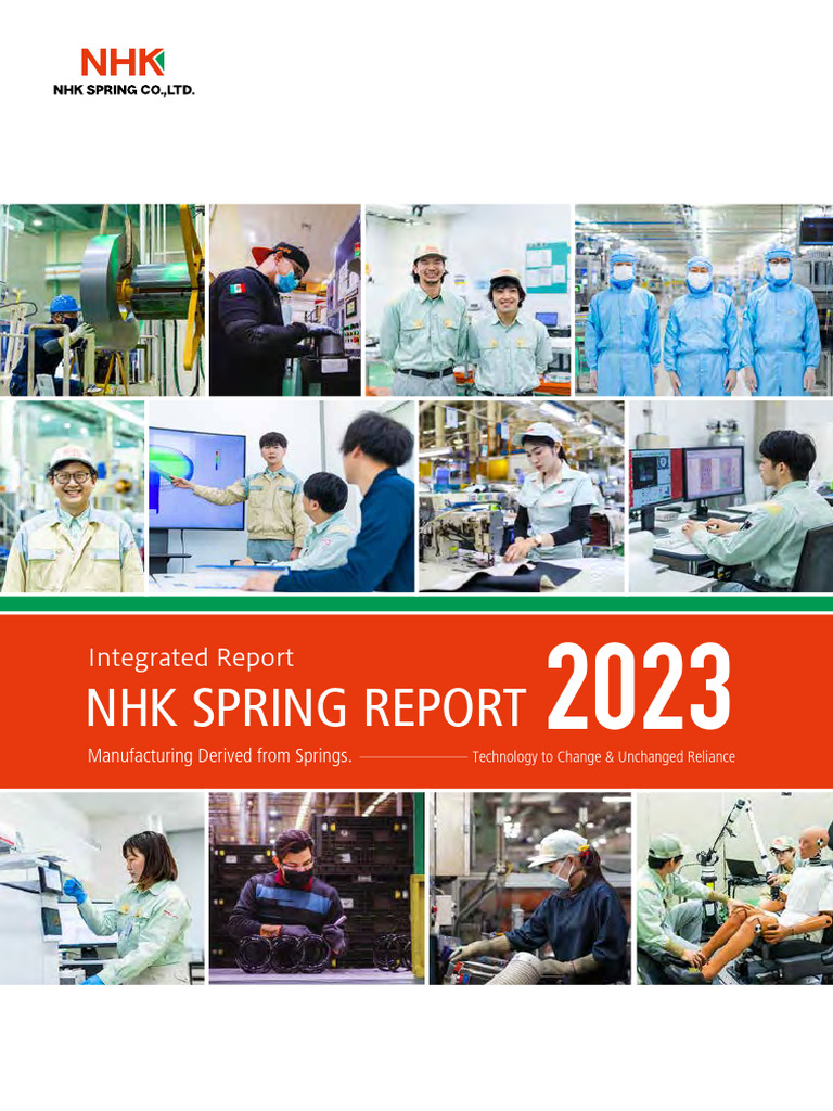 NHK Spring 2023 Integrated Report | PDF | Sustainability | Simulation
