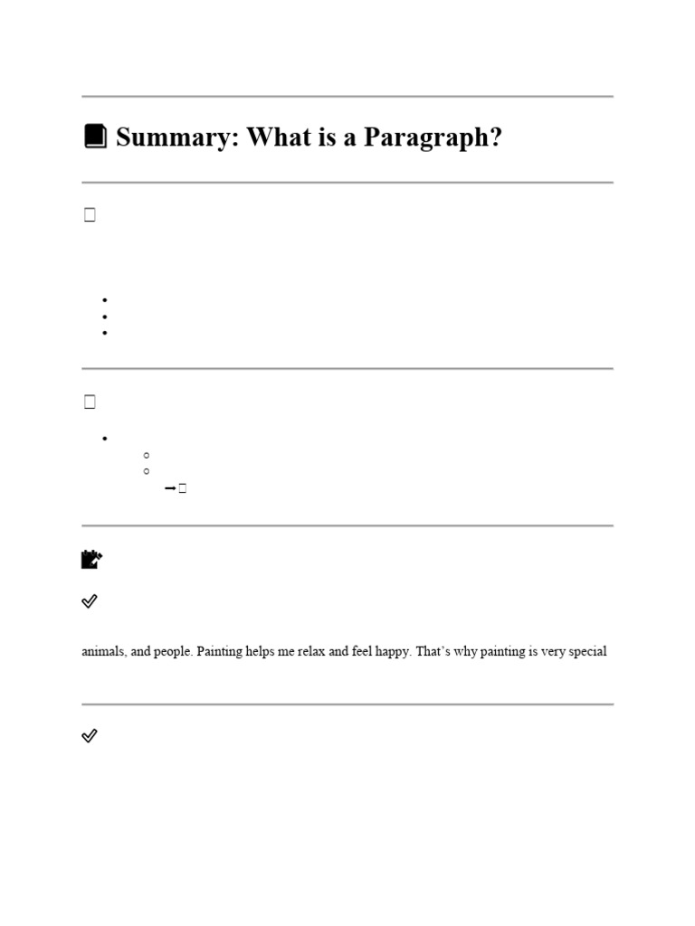 Understanding Paragraph Structure and Writing | PDF