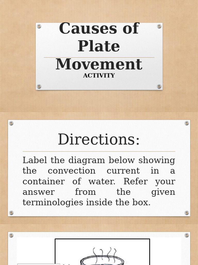 Understanding Plate Movement Causes | PDF