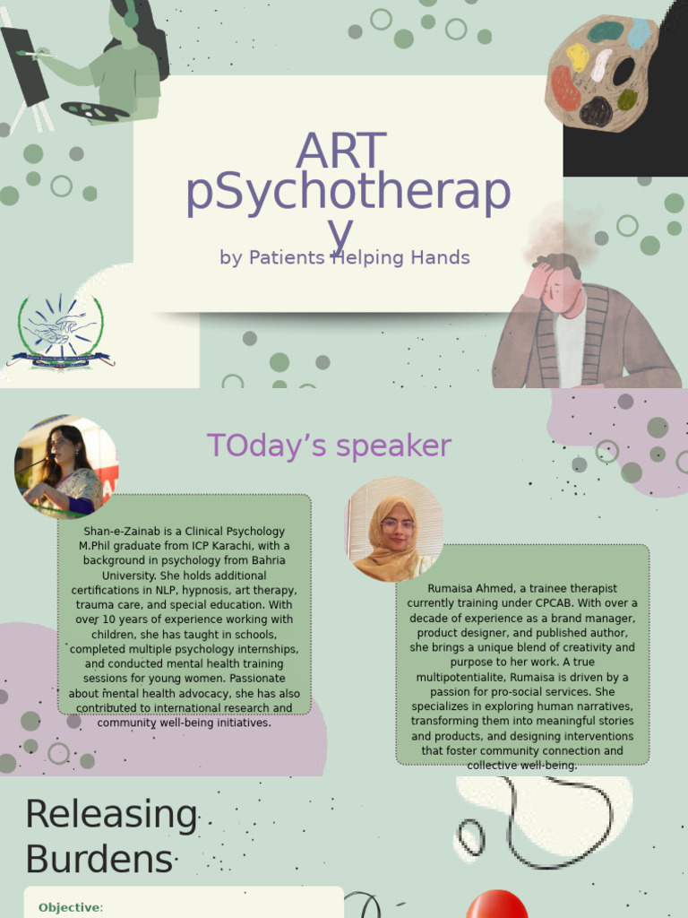 Art Psychotherapy Event | PDF | Psychotherapy | Art Therapy
