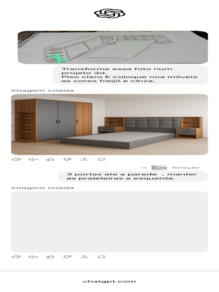 Projeto 3D de Quarto | PDF