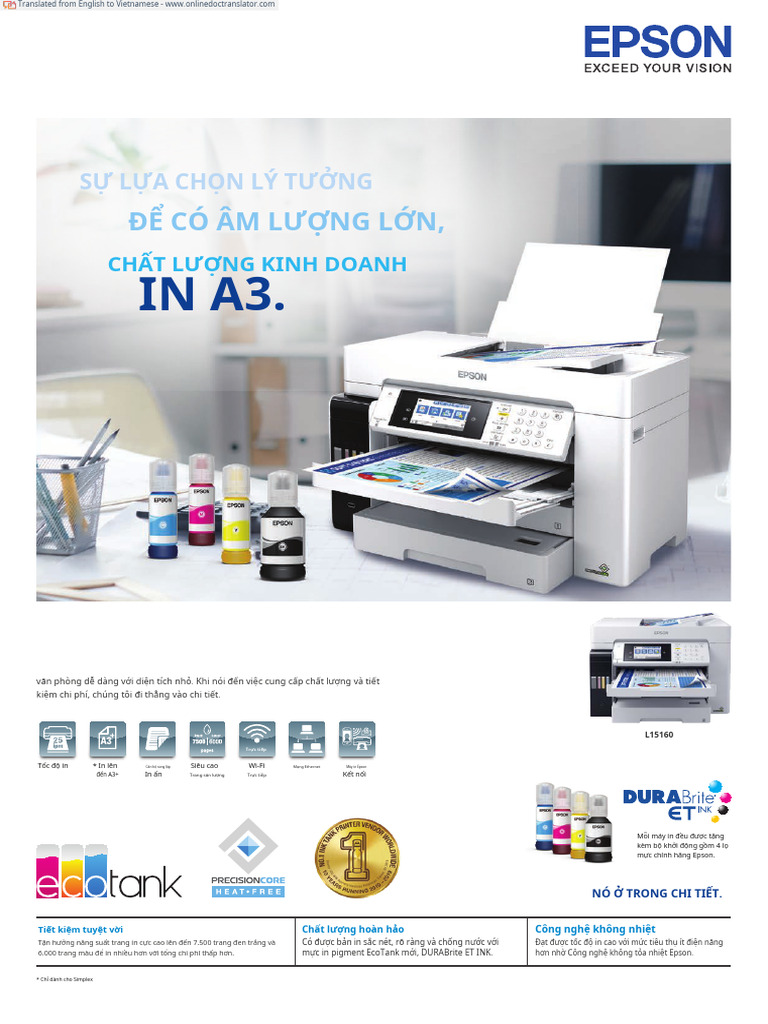 Brochure Epson A3 L15160.en - VI | PDF