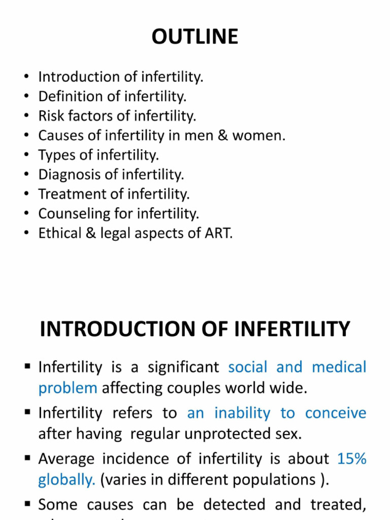 Infertility | PDF