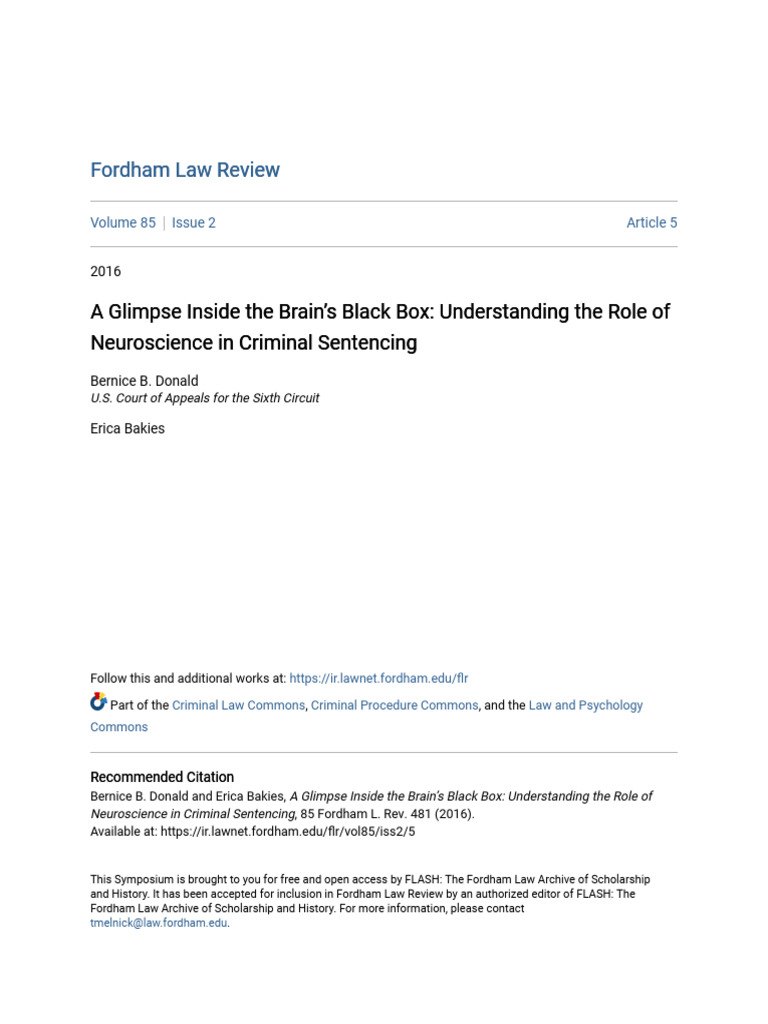 A Glimpse Inside The Brain S Black Box Understanding The Ole of ...