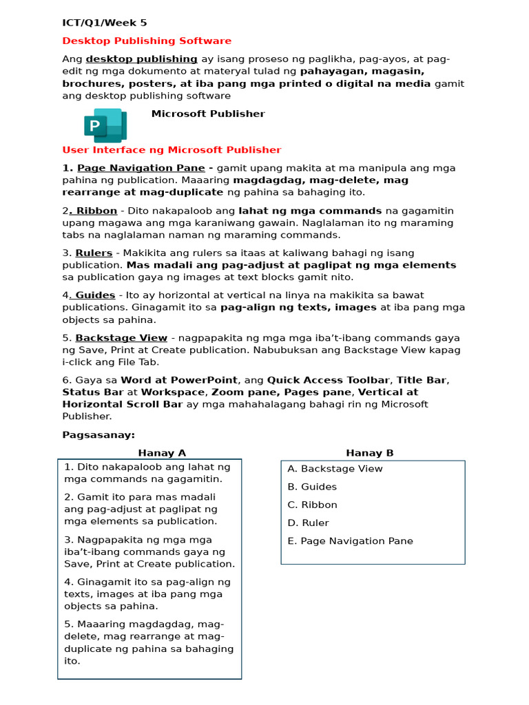 Desktop Publishing Software | PDF