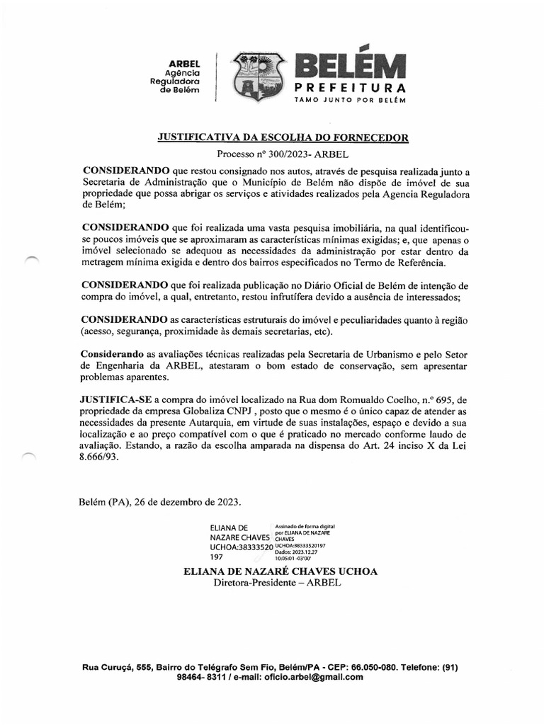 Documento Caracterize Imovel Atende As Finalidades | PDF