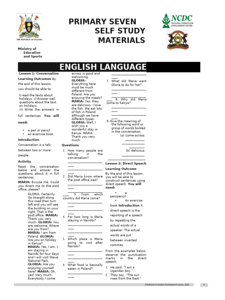 P7 Materials for Newspaper | PDF | Valley | Coast