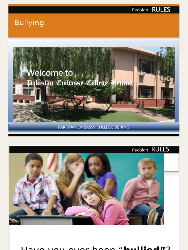 Understanding and Preventing Bullying | PDF | Bullying | Cyberbullying