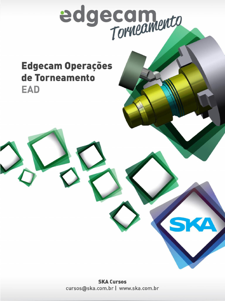Treinamento Edgecam: Usinagem e Ferramentas | PDF | Máquinas | Bancos ...