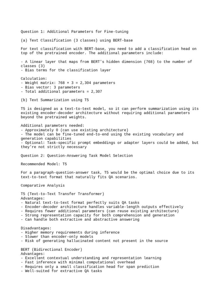 Assignment 1 For Gen AI Compact Solutions Achieving High Accuracy | PDF ...