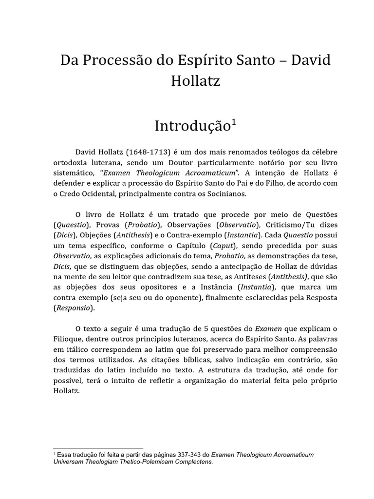 Processão do Espírito Santo em Hollatz | PDF | Espírito Santo (religião ...