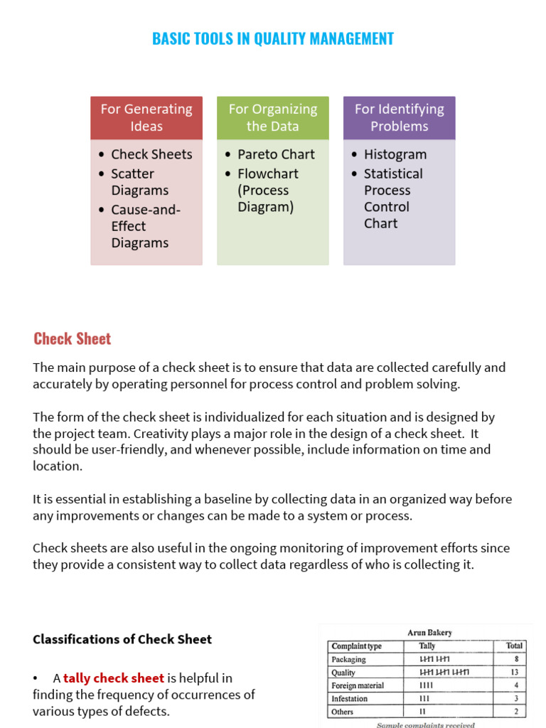 Essential Quality Management Tools | PDF | Histogram