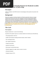 CT Head Scan Guidelines for Adults and Children | PDF | Radiology ...