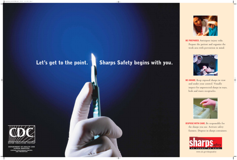 Sharps Safety Poster1 P | PDF