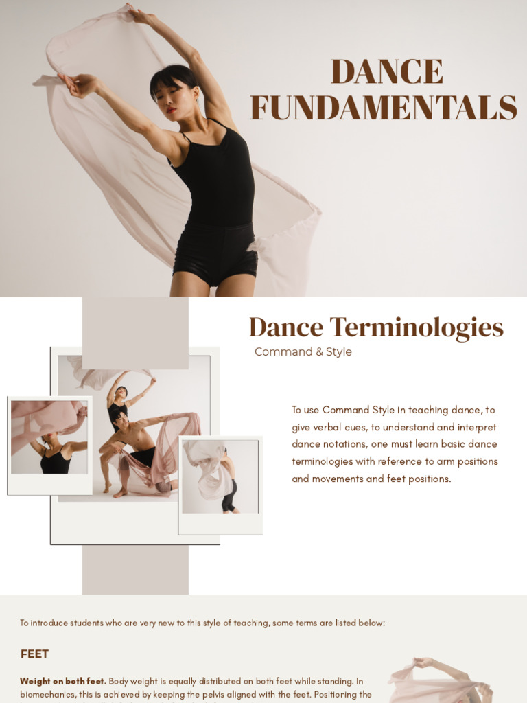 Dance Fundamentals and Group Shapes | PDF | Foot | Dances